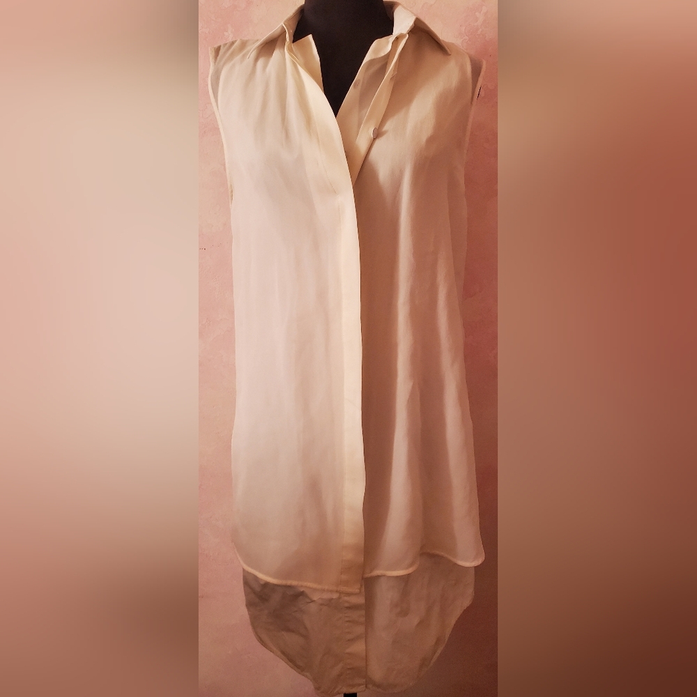 Alexander Wang White Silk Garment